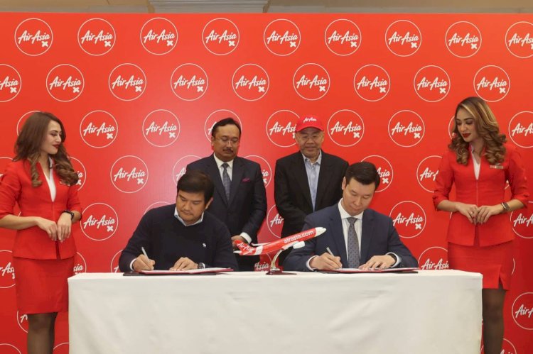 Малайзиялық  AIRASIA X «KAZAKH TOURISM» Ұлттық компаниясымен ынтымақтасты