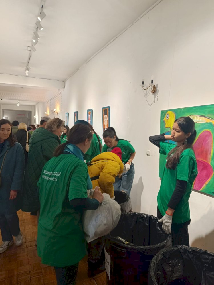  Алматыда экологиялық акция өтті