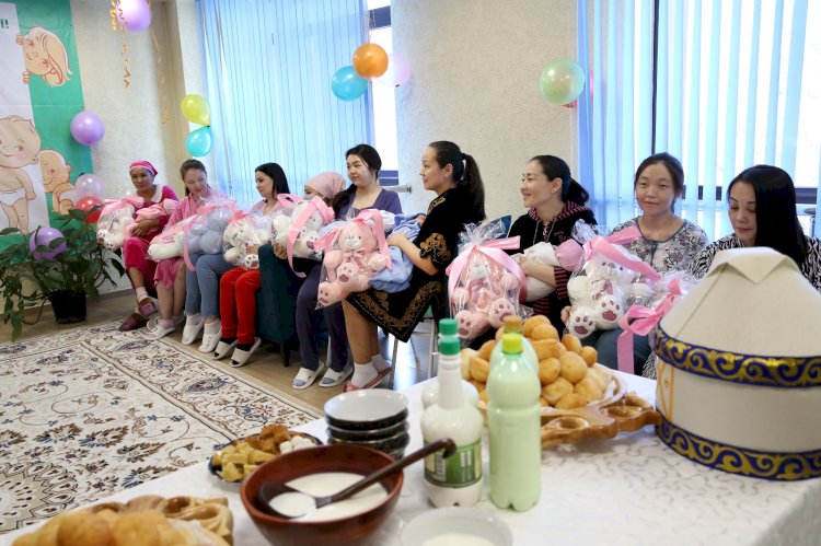 Жас босанған аналарға Наурыз-базарлық ұсынылды