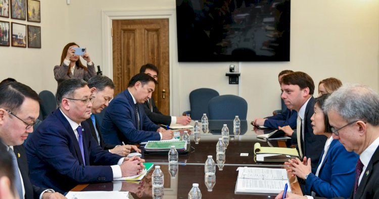 Мұрат Нұртілеу  АҚШ Сауда өкілімен келіссөздер жүргізді