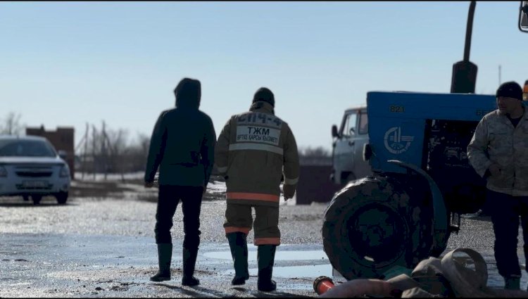Қостанай облысында су тасқынынан зардап шеккендерге материалдық көмек беріле бастады