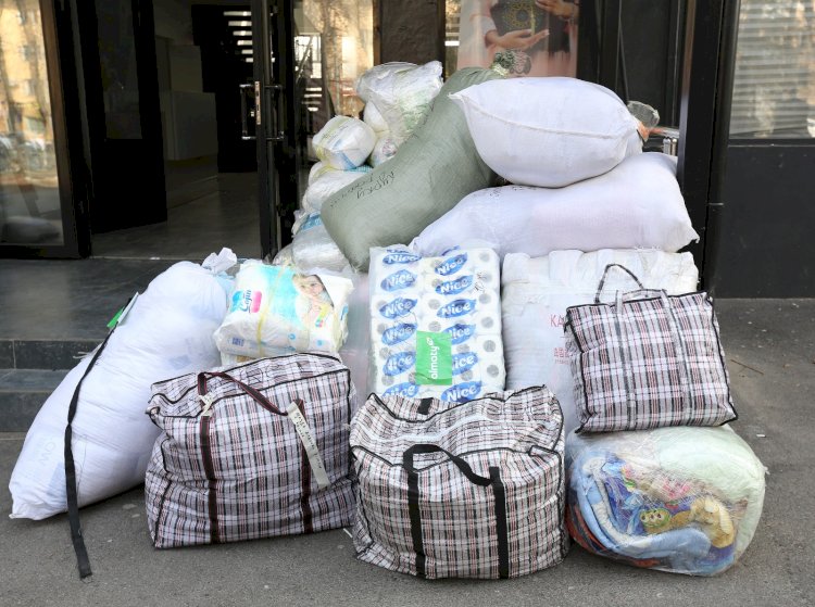 Алматылықтар 10 тоннадан астам гуманитарлық көмек жіберді