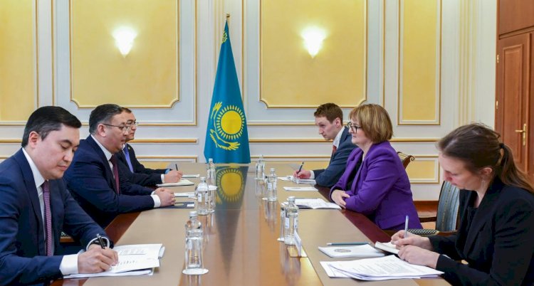 Қазақстан СІМ басшысы Ұлыбритания Елшісін қабылдады
