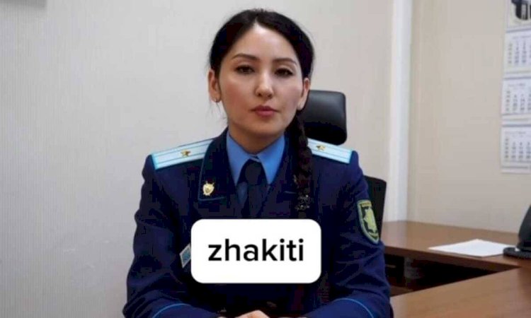 Прокурордың аға көмекшісі әлеуметтік желіге тіркелді