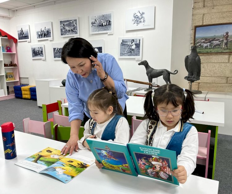 Балдырғандар ертегілер әлеміне саяхаттады