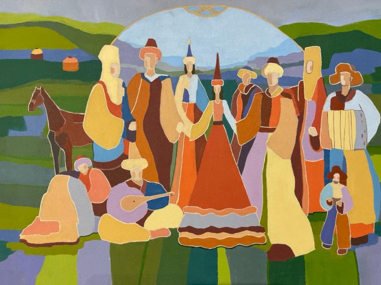 Қастеев ізбасарларының картиналары «Мұрагер» көрмесінде