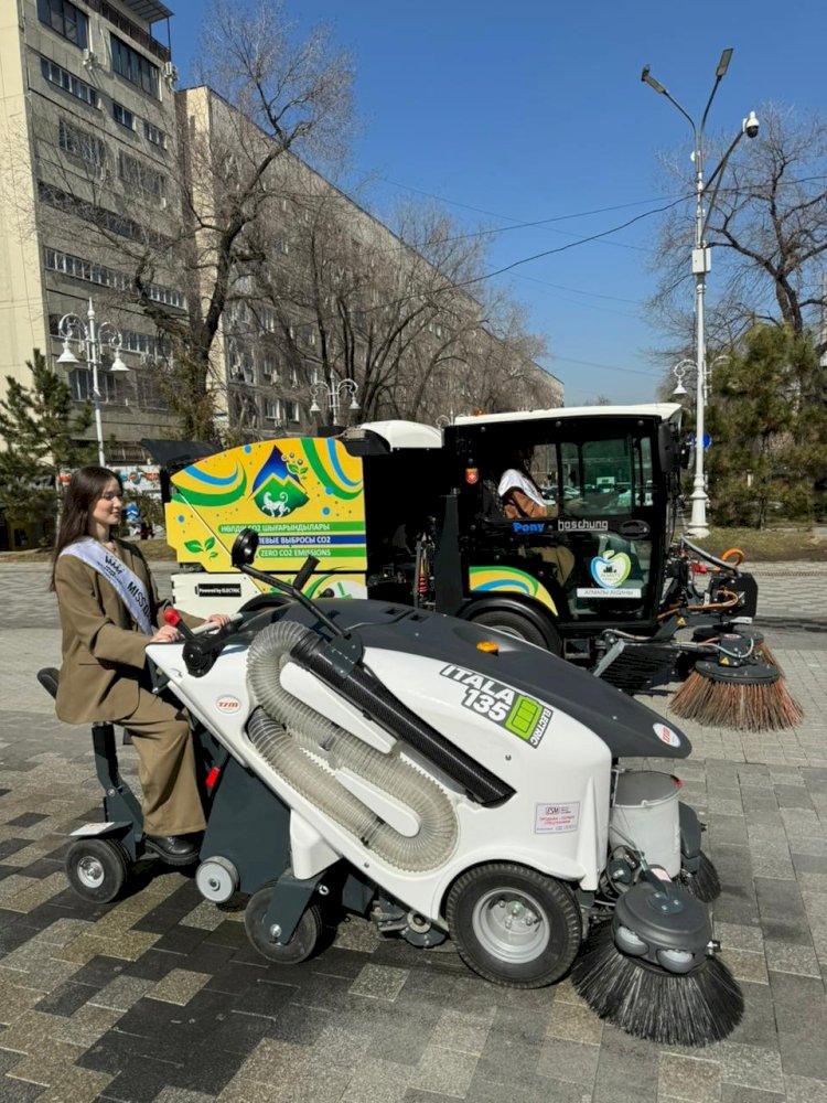 «Қазақстан аруы» байқауының бас амбассадоры Дильназ Тілаева «Алматы-біздің ортақ үйіміз» науқанын қолдады