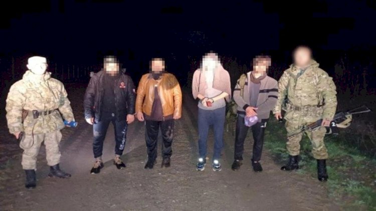 Шекараны заңсыз кесіп өткен 17 шетел азаматы ұсталды