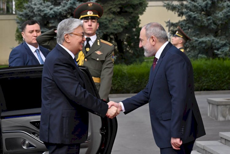 Ереванда Қазақстан Президентін салтанатты қарсы алу рәсімі өтті