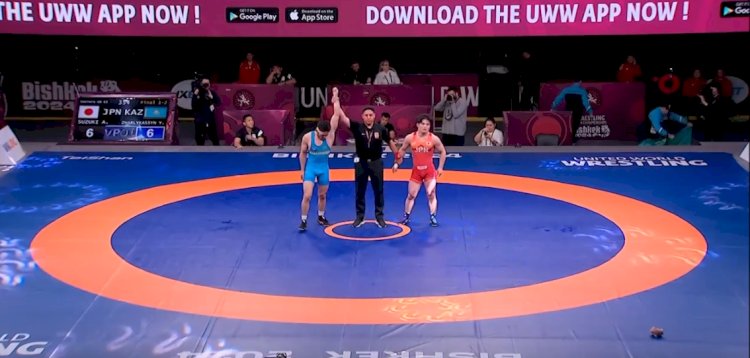 Грек-рим күресінен Ержет Жарылқасын Азия чемпионы атанды