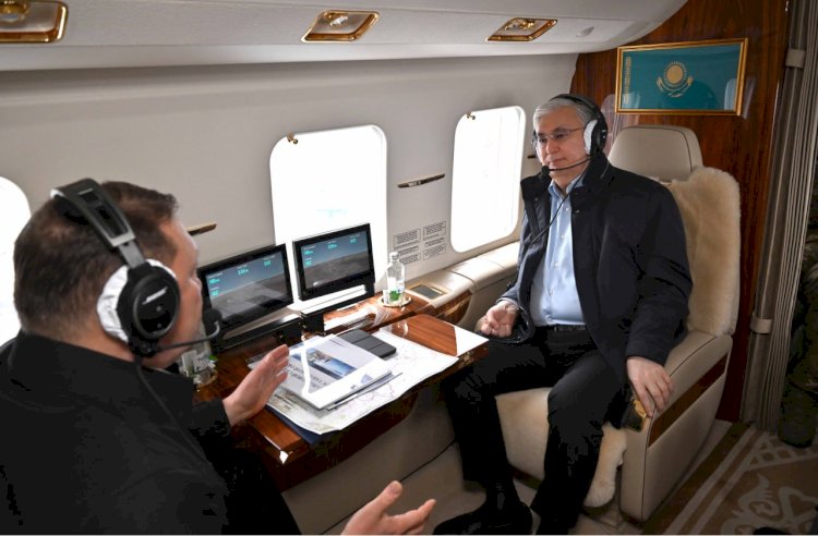 Мемлекет басшысы Қостанай облысындағы су тасқынына байланысты жағдаймен танысты