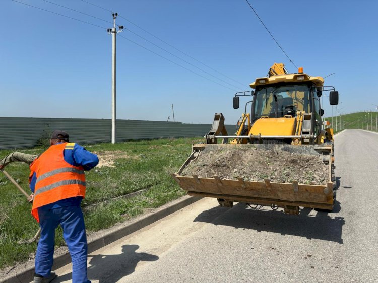 Индустриялық аймақтың жұмысшылары мен резиденттері «Біз таза қала үшін» акциясына қатысты