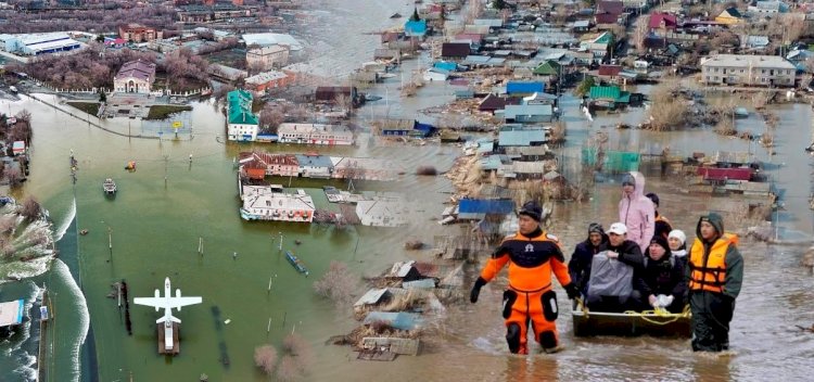 Қазақстан-Ресей: екі елдің шекаралас аймақтарында су тасқыны өршіп тұр...