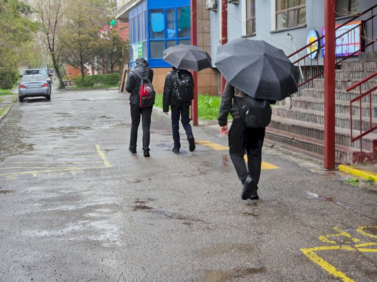 Алматыда бірнеше күн жаңбыр жауады