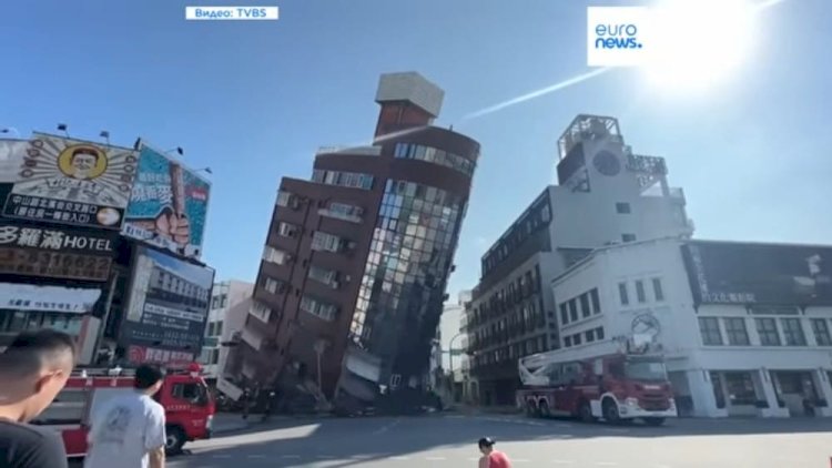 Тайваньда тағы жер сілкінісі тіркелді