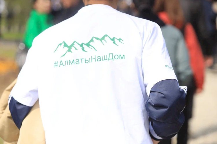 Алматының Алатау ауданында жаңа алма бақтары пайда болды