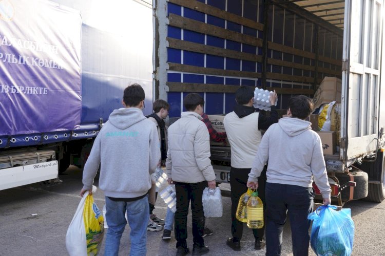 Волонтерлер 10 000 тоннадан астам гуманитарлық көмек жинады