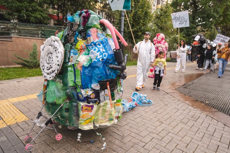 Алматыда «қоқыстан жасалған үздік арт-нысан» байқауының жеңімпазы анықталады