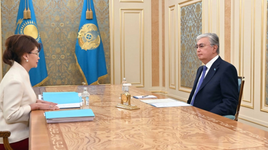 Мемлекет басшысы Мәдениет және ақпарат министрі Аида Балаеваны қабылдады