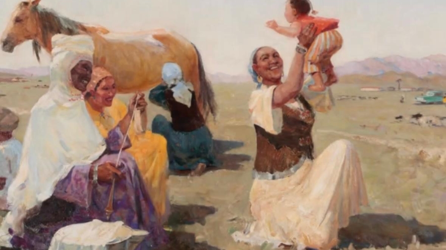 Отбасы – суретшілер көзімен