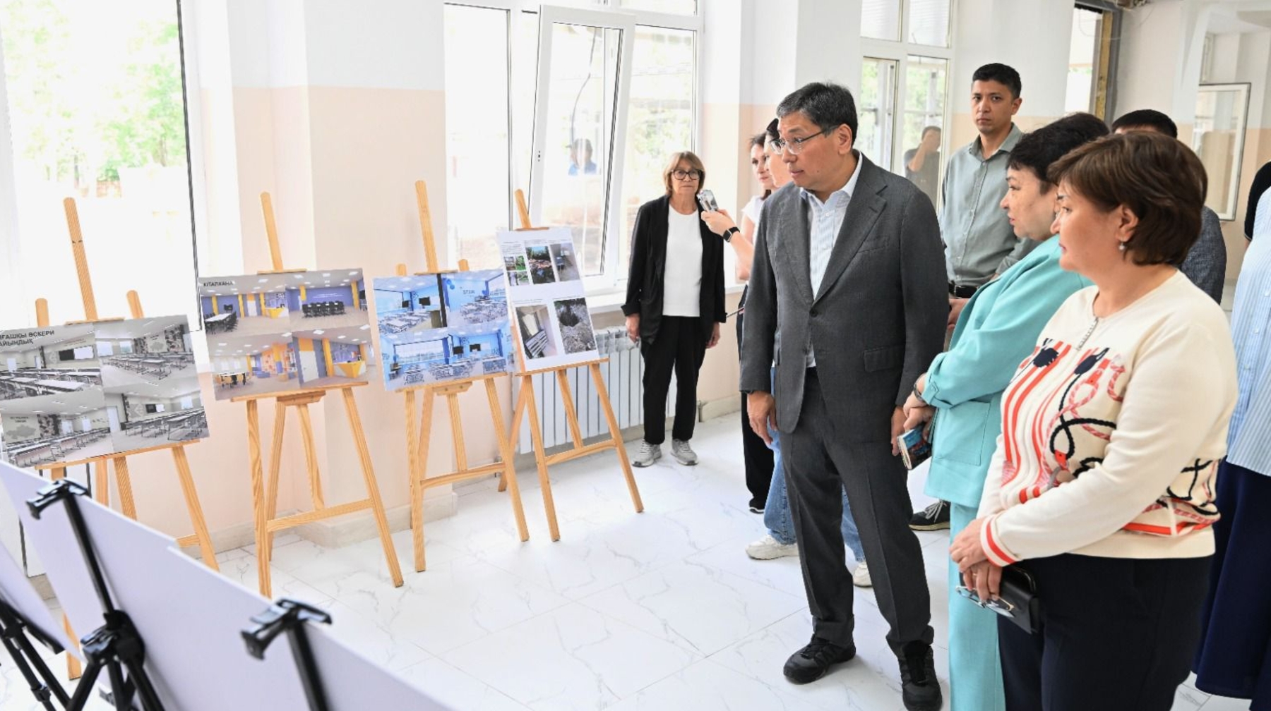 Алматы әкімі жөнделетін №70 мектепті қыркүйекке дейін  ашуды тапсырды