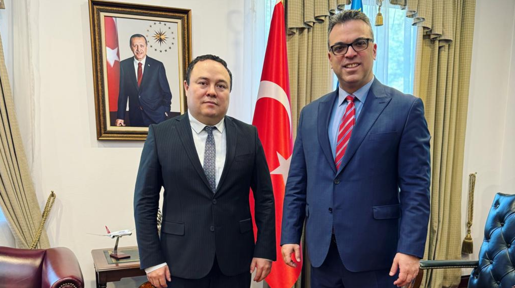 «Alatau-Aqparat» басшысы Түркия Бас Консулымен кездесті