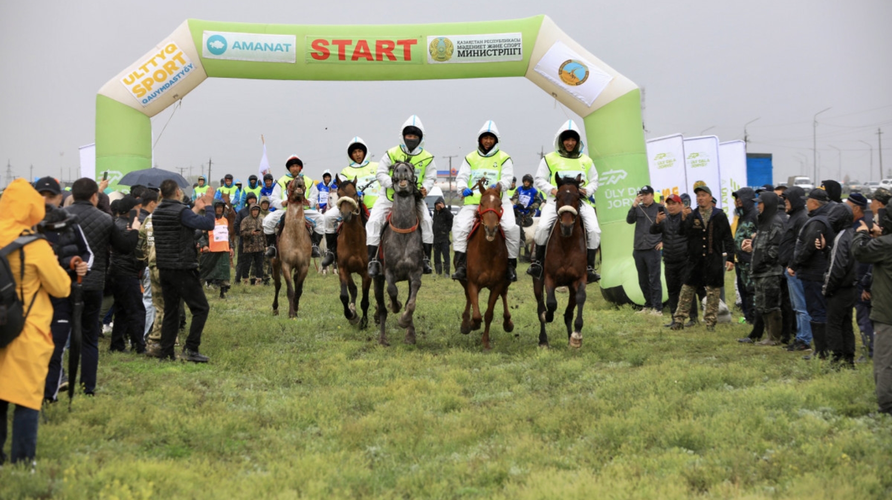 «Ұлы дала жорығы» марафон-бәйгесінің үшінші маусымы басталды