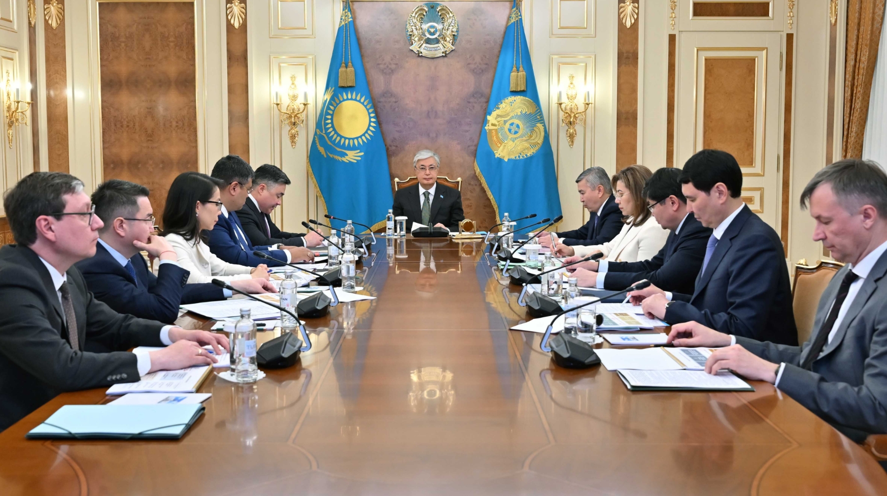 Мемлекет басшысы Ұлттық банктің жылдық есебін қабылдады