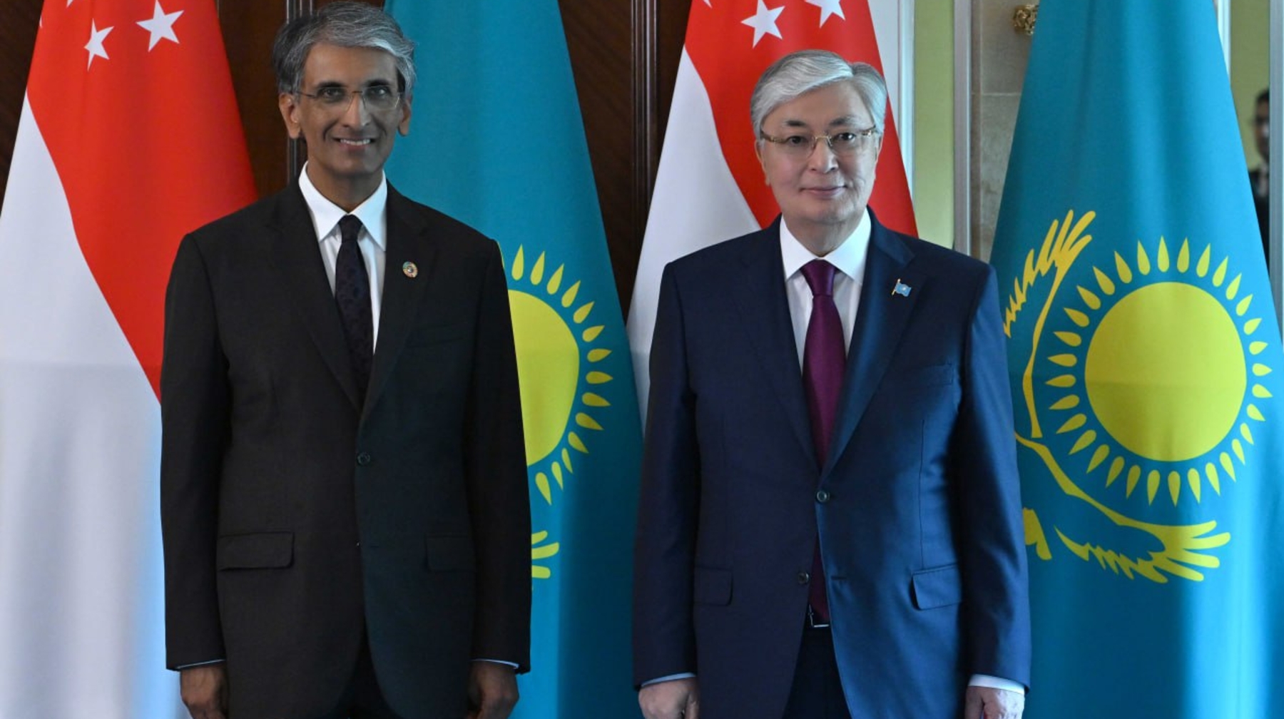 Мемлекет басшысы Temasek Holdings компаниясының бас директоры Дилхан Пиллэйді қабылдады