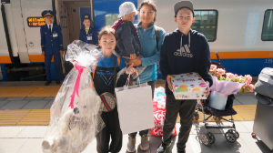 ҚТЖ бес миллионыншы жолаушыны салтанатты түрде құттықтады