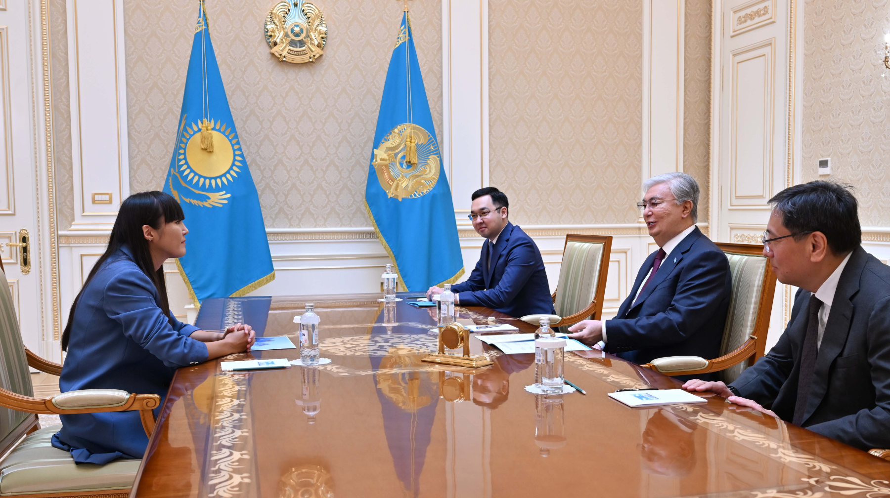 Президент альпинист Анар Борашеваны қабылдады