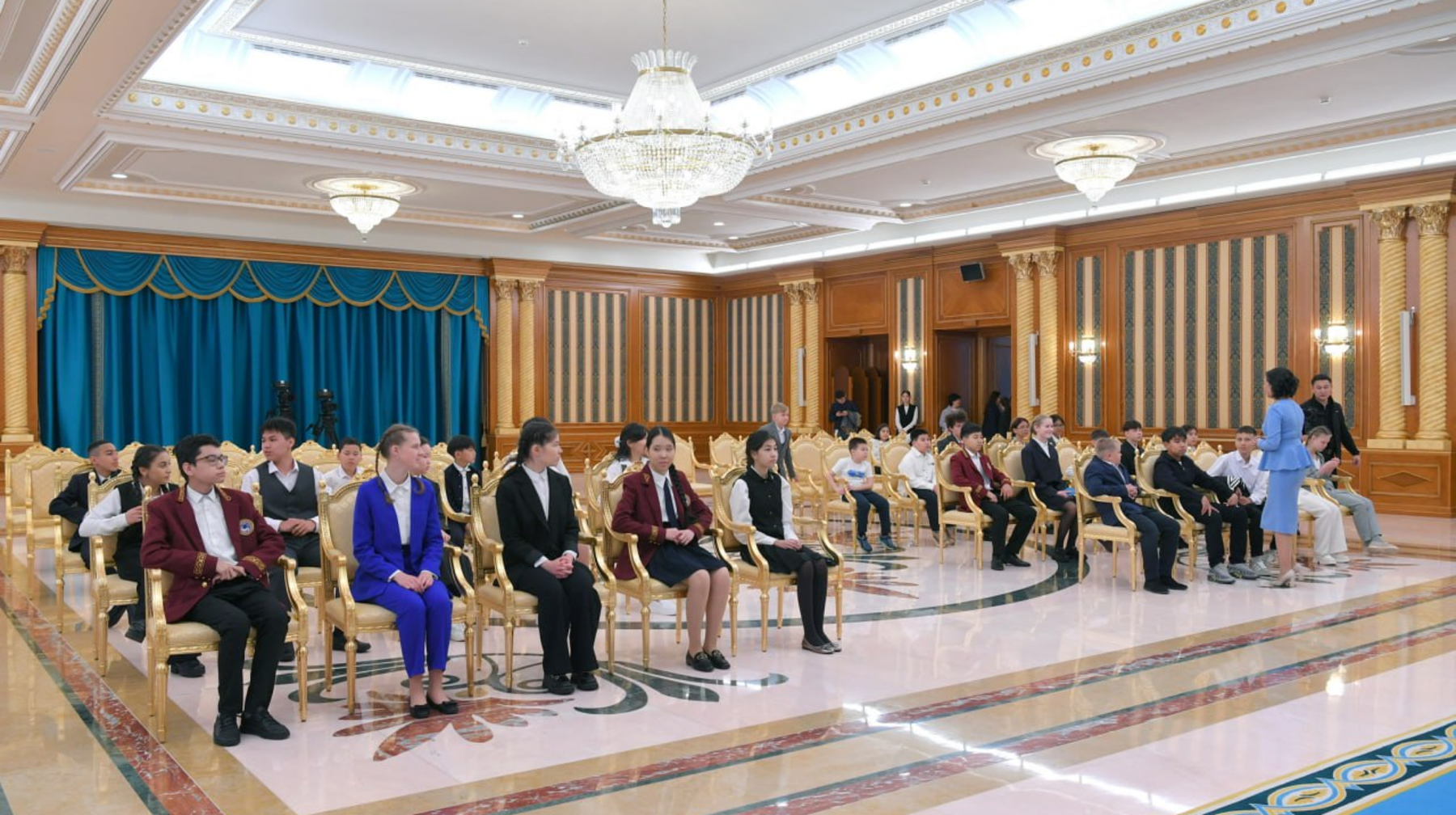 Оқушылар «Ақорда» резиденциясын аралап көрді