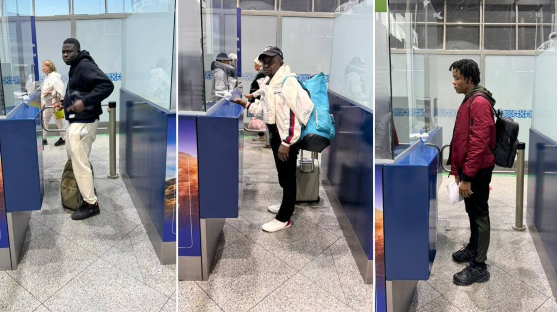 Алматы полицейлері Африка азаматтарын Қазақстаннан шығарды  