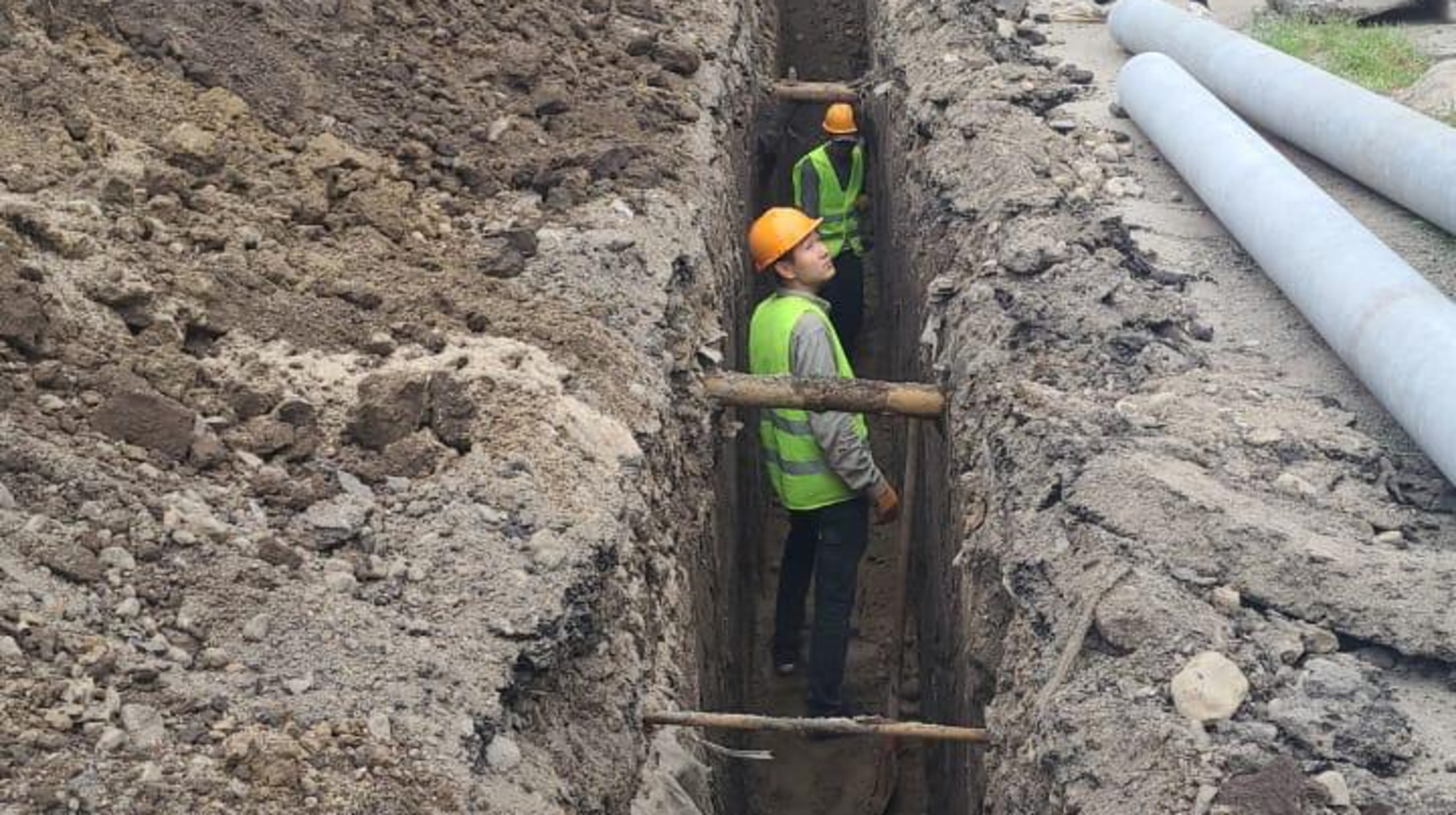 Алматының 20 мыңнан астам тұрғыны алғаш рет су құбыры мен кәріз жүйесіне қосылады