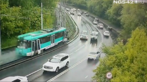 Кемеровода трамвай апаты болып 67 адам жарақат алды