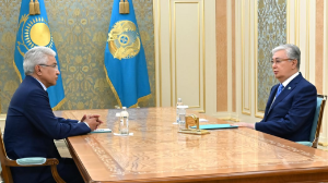 Президент Иманғали Тасмағамбетовты қабылдады