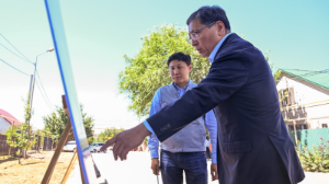 Алматы әкімі жылу магистралін жаңғырту және кәріз желілерін салу барысымен танысты