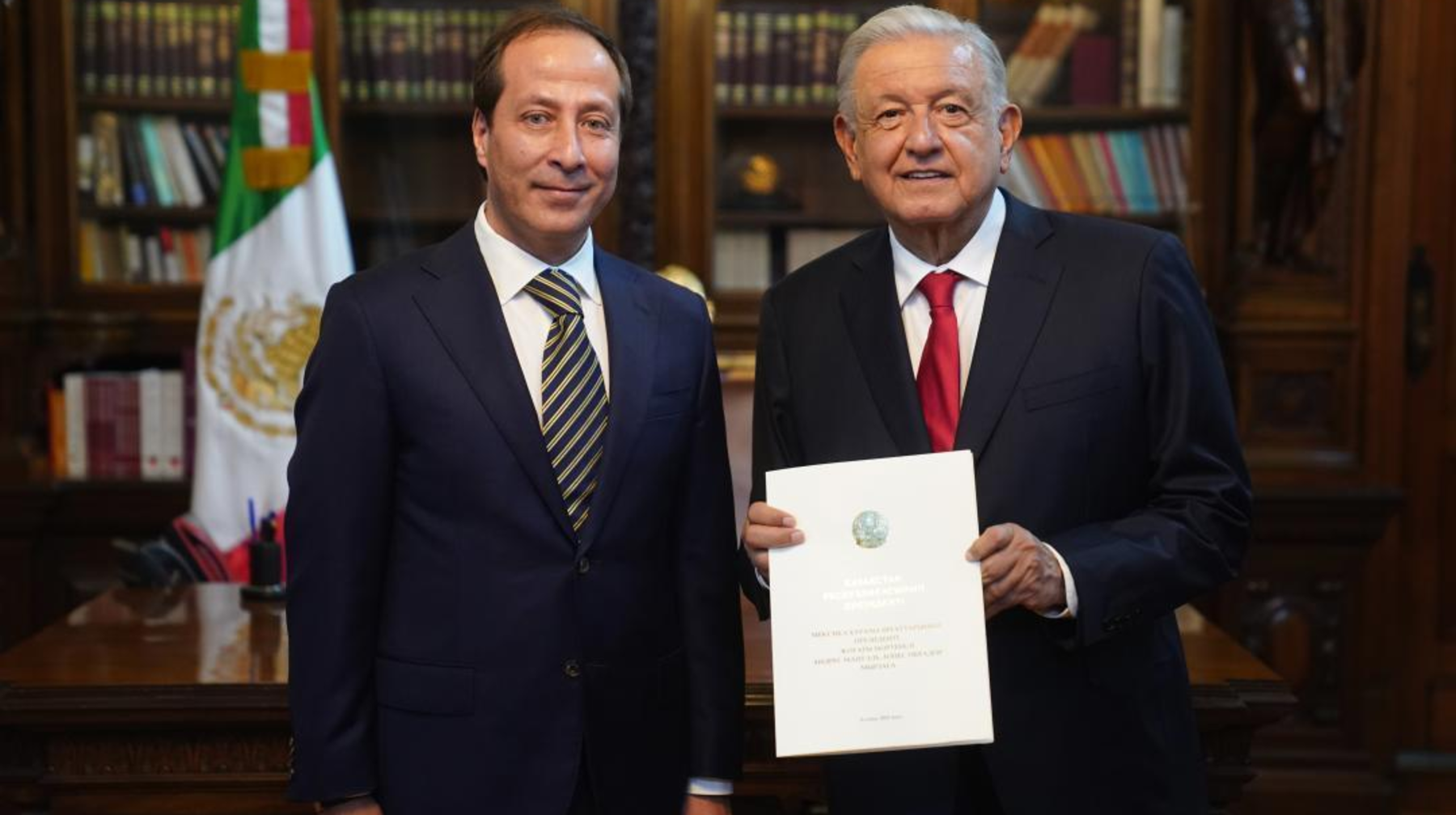 Қазақстан Елшісі Мексика Президентіне сенім грамоталарын табыс етті
