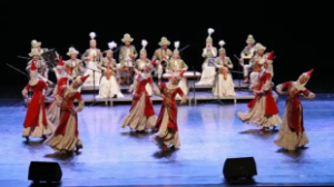 Қазақ әртістері Қытайда өнер көрсетті