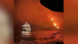 Қазақстандық туристердің кесірінен Грекияда тұтас арал отқа оранды