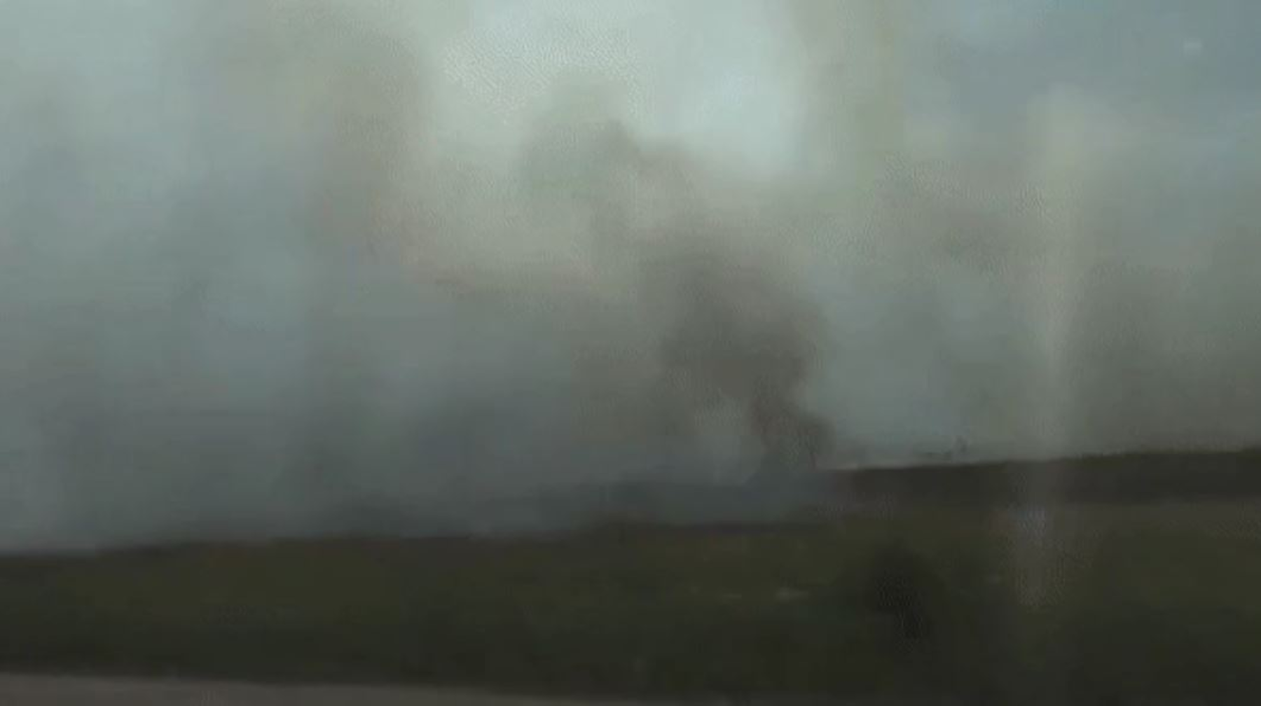 Алматы маңында шөп өртеніп жатыр