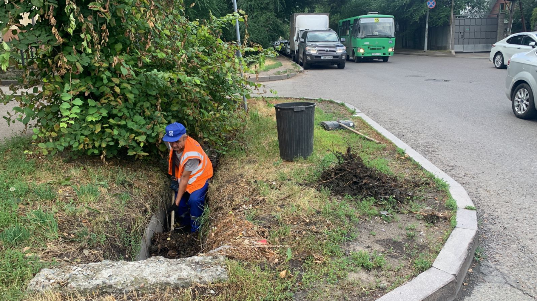 «Алматы Жазы» науқаны аясында арық желілері тазартылып жатыр