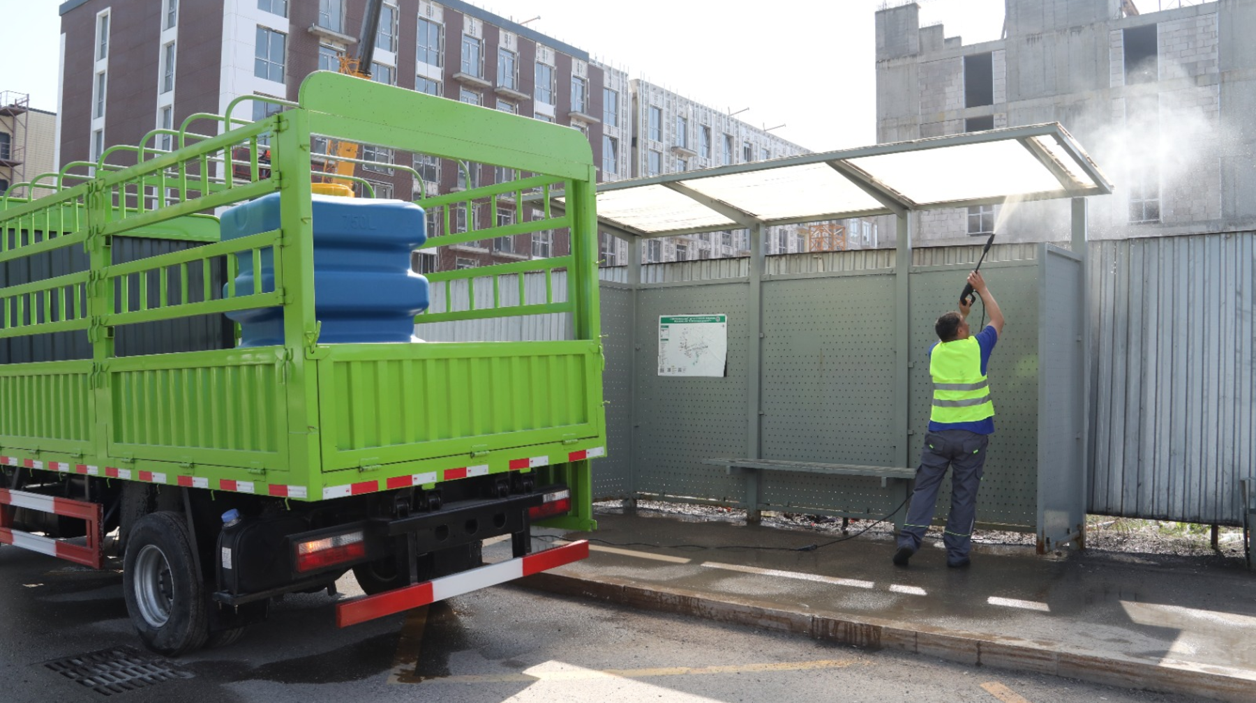 «Алматы Жазы» акциясы аясында жол инфрақұрылымы объектілері тәртіпке келтіріледі