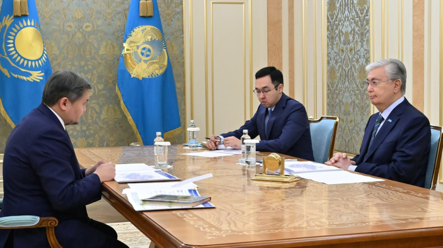 Мемлекет басшысы Ғылым және жоғары білім министрі Саясат Нұрбекті қабылдады