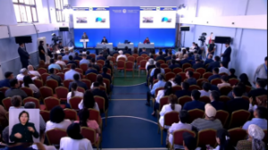 Алматы қаласының әкімі Ерболат Досаевтың Наурызбай ауданының тұрғындарымен кездесуі