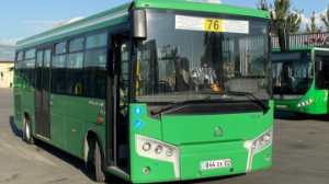 Алматыда №76 жаңа автобус бағыты іске қосылды