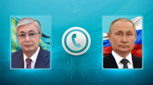 Мемлекет басшысы Қасым-Жомарт Тоқаев Ресей Президенті Владимир Путинмен телефон арқылы сөйлесті