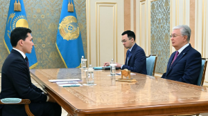 Мемлекет басшысы Туризм және спорт министрі Ербол Мырзабосыновты қабылдады