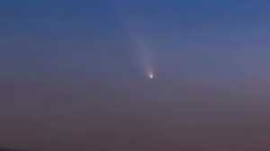 Алматы үстінен комета ұшып өтті