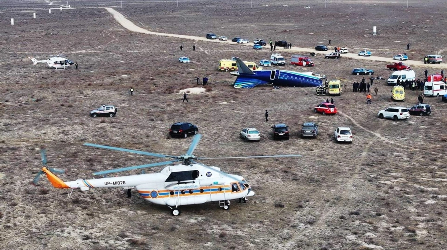 Өзбекстан ұшағы Ақтауды екі рет айналып өтті